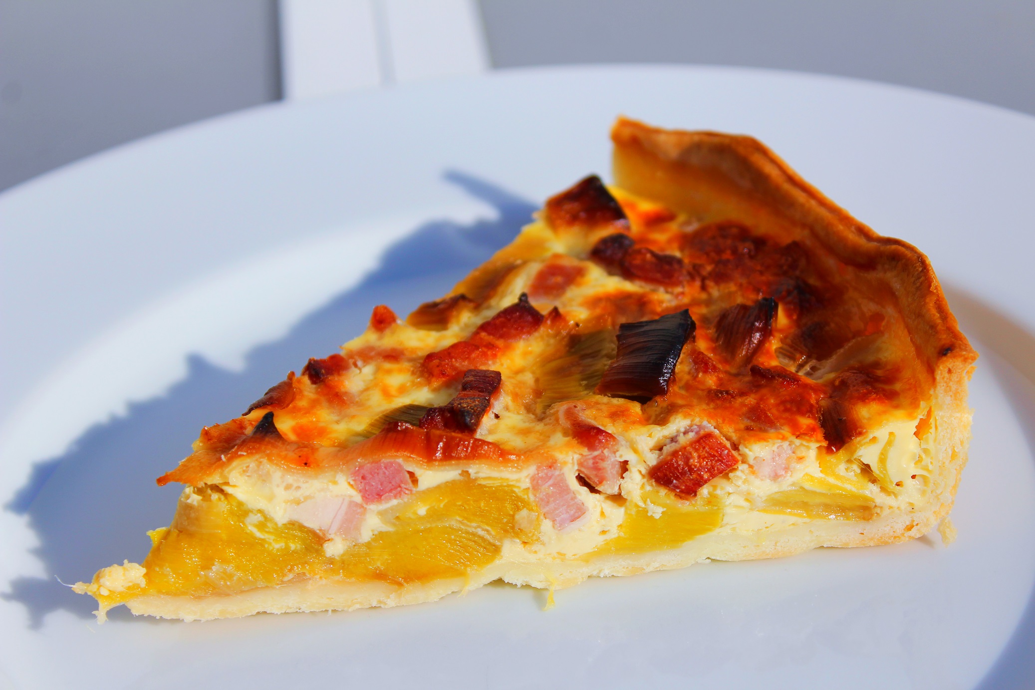 Quiche Poireaux Lardons