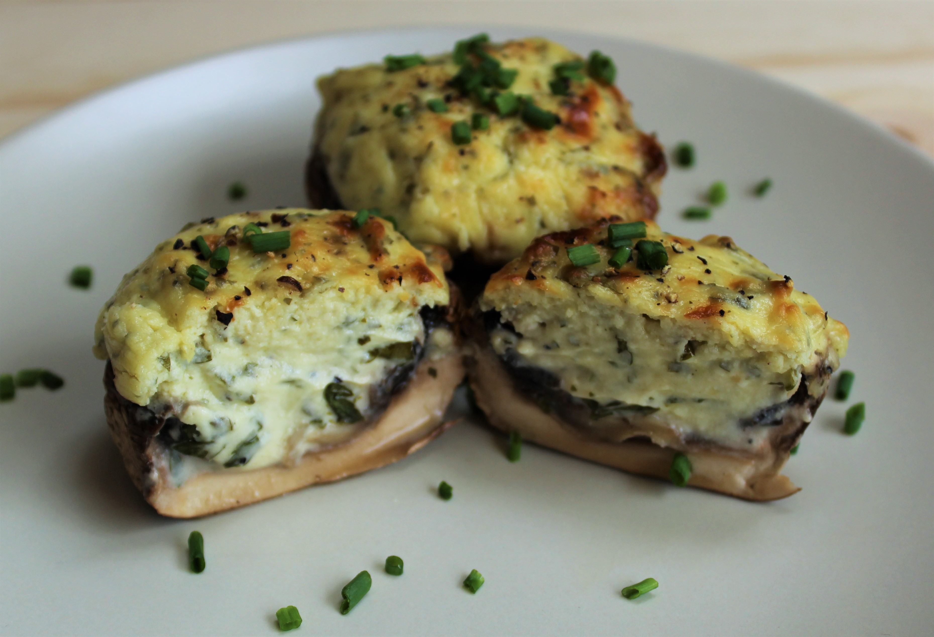 Champignons de Paris Farcis au Tartare