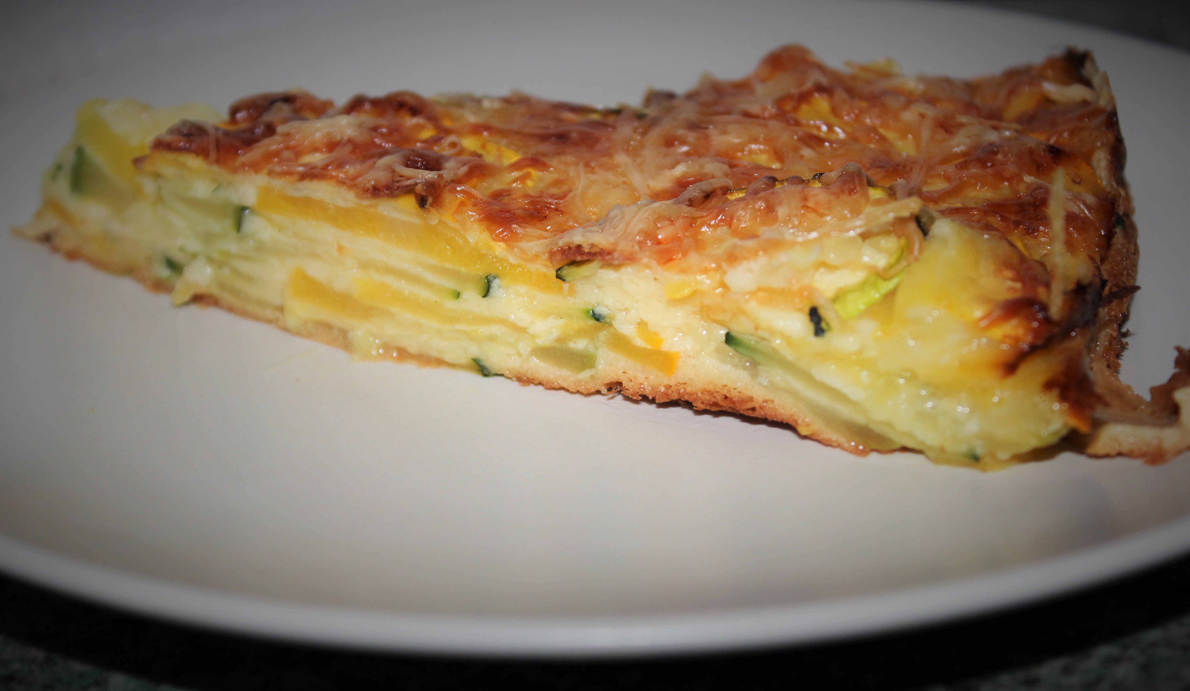 Tarte aux Courgettes et Safran