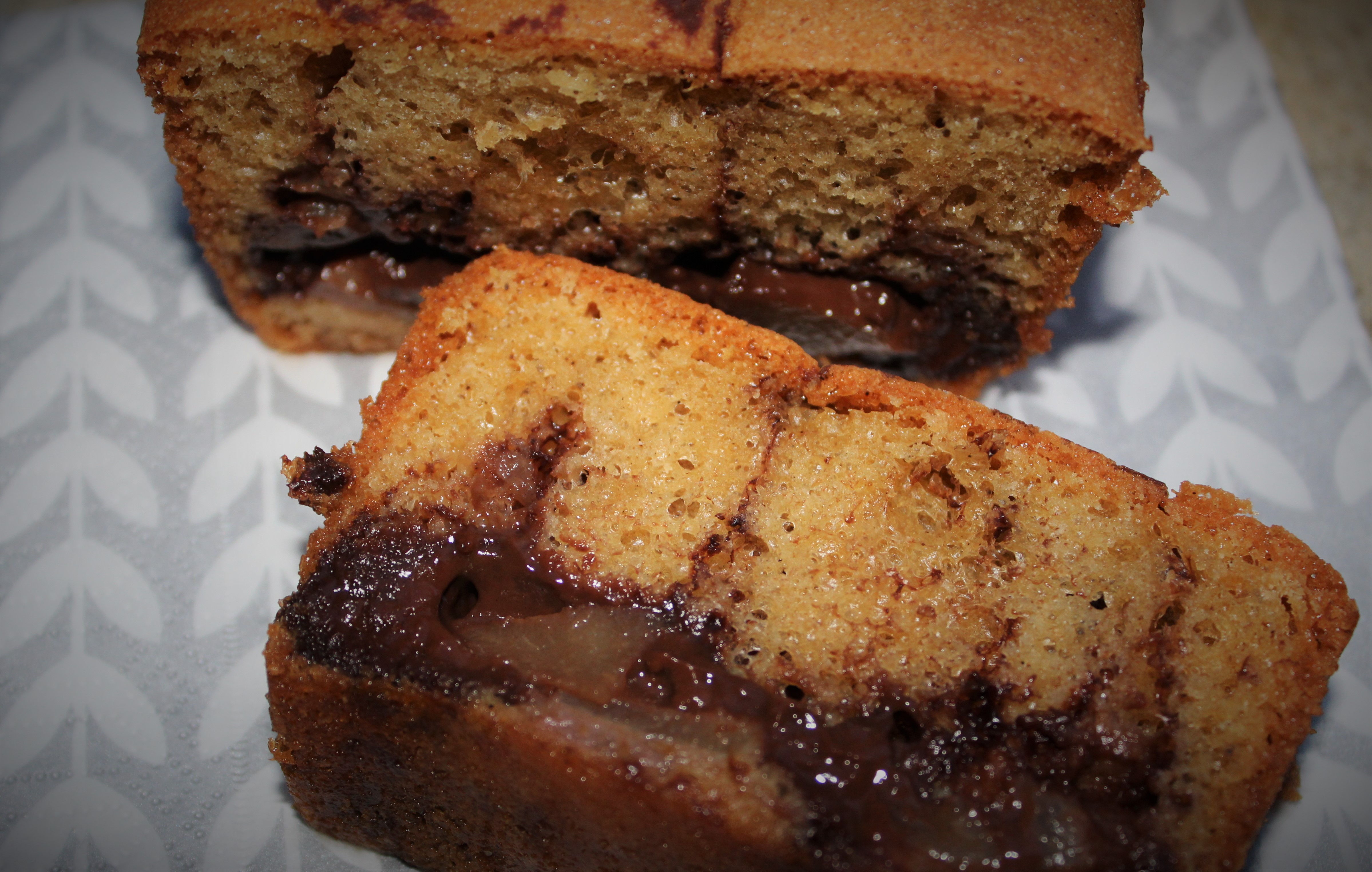 Cake aux Poires et Chocolat