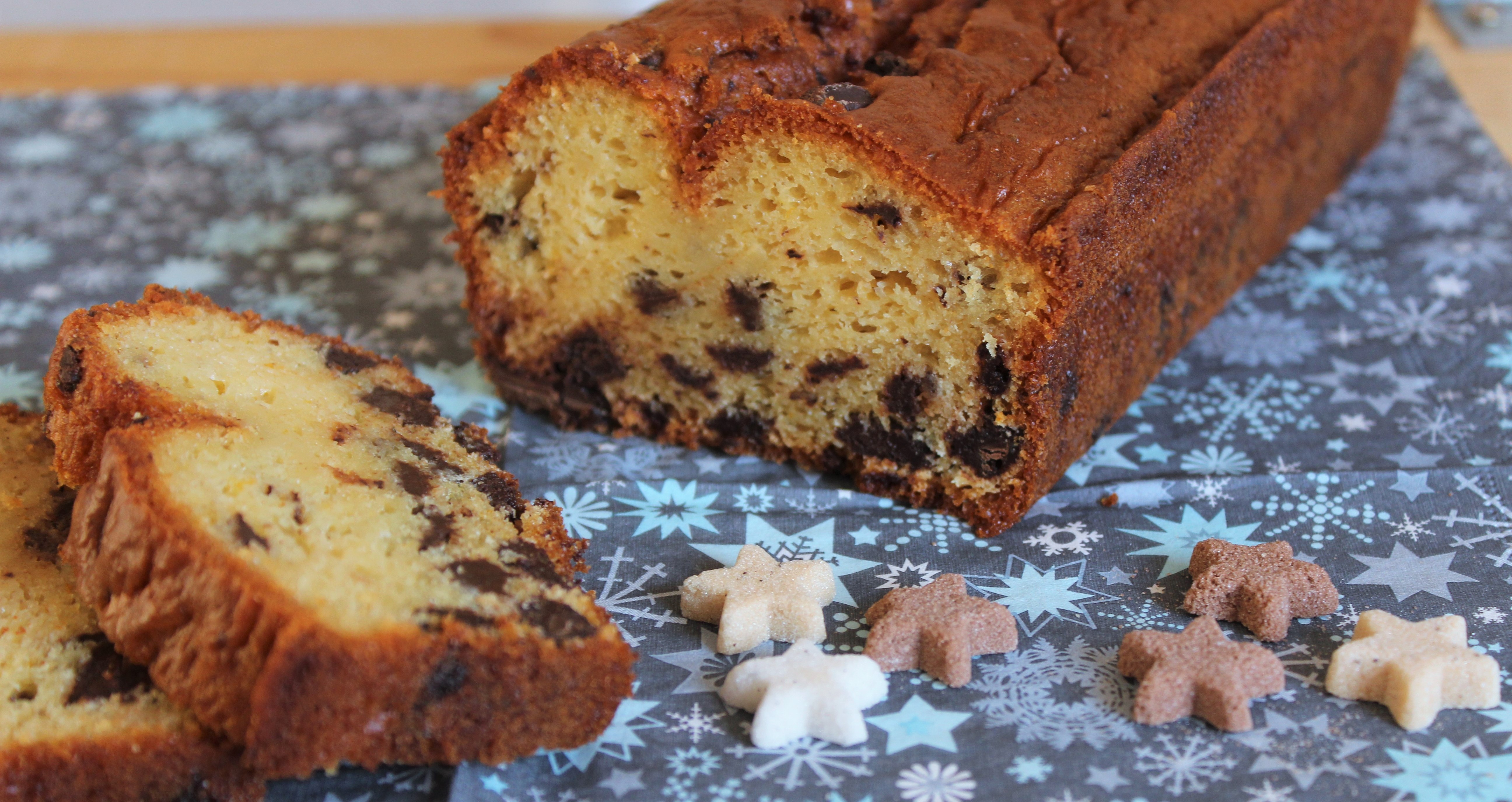 Cake au Yaourt Chocolat Orange