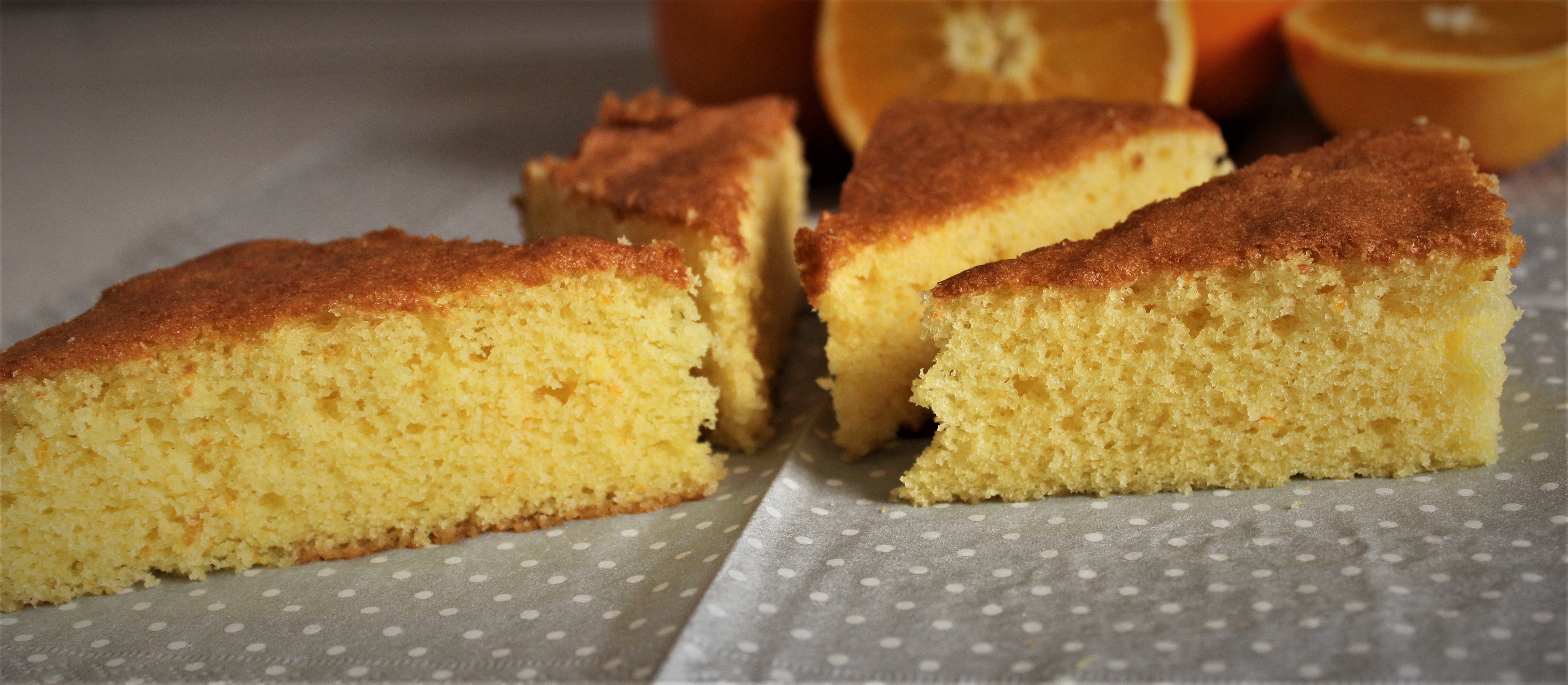 Gâteau Léger et Moelleux au Jus d’Orange