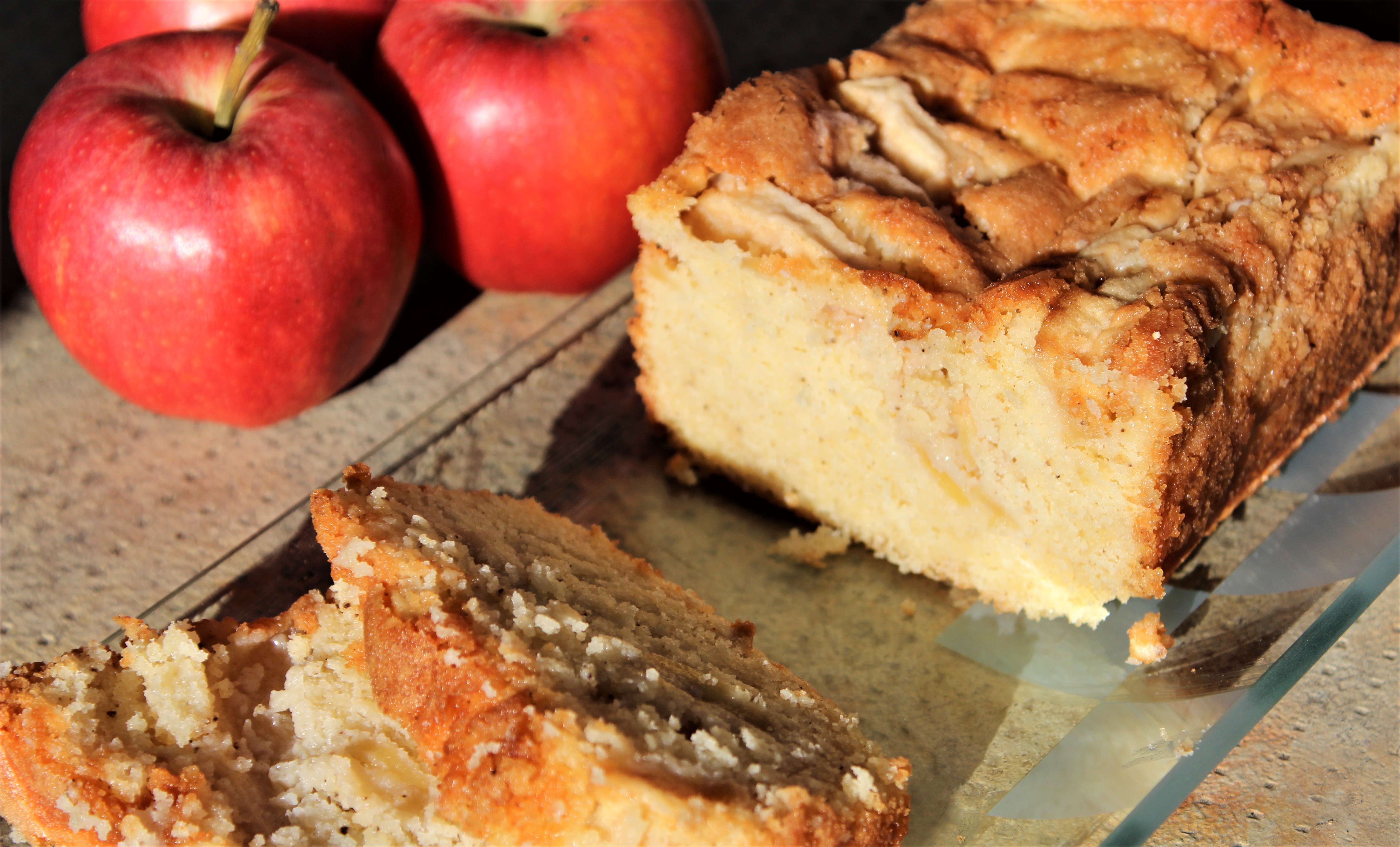 Cake aux Pommes et Mascarpone Ultra Moelleux