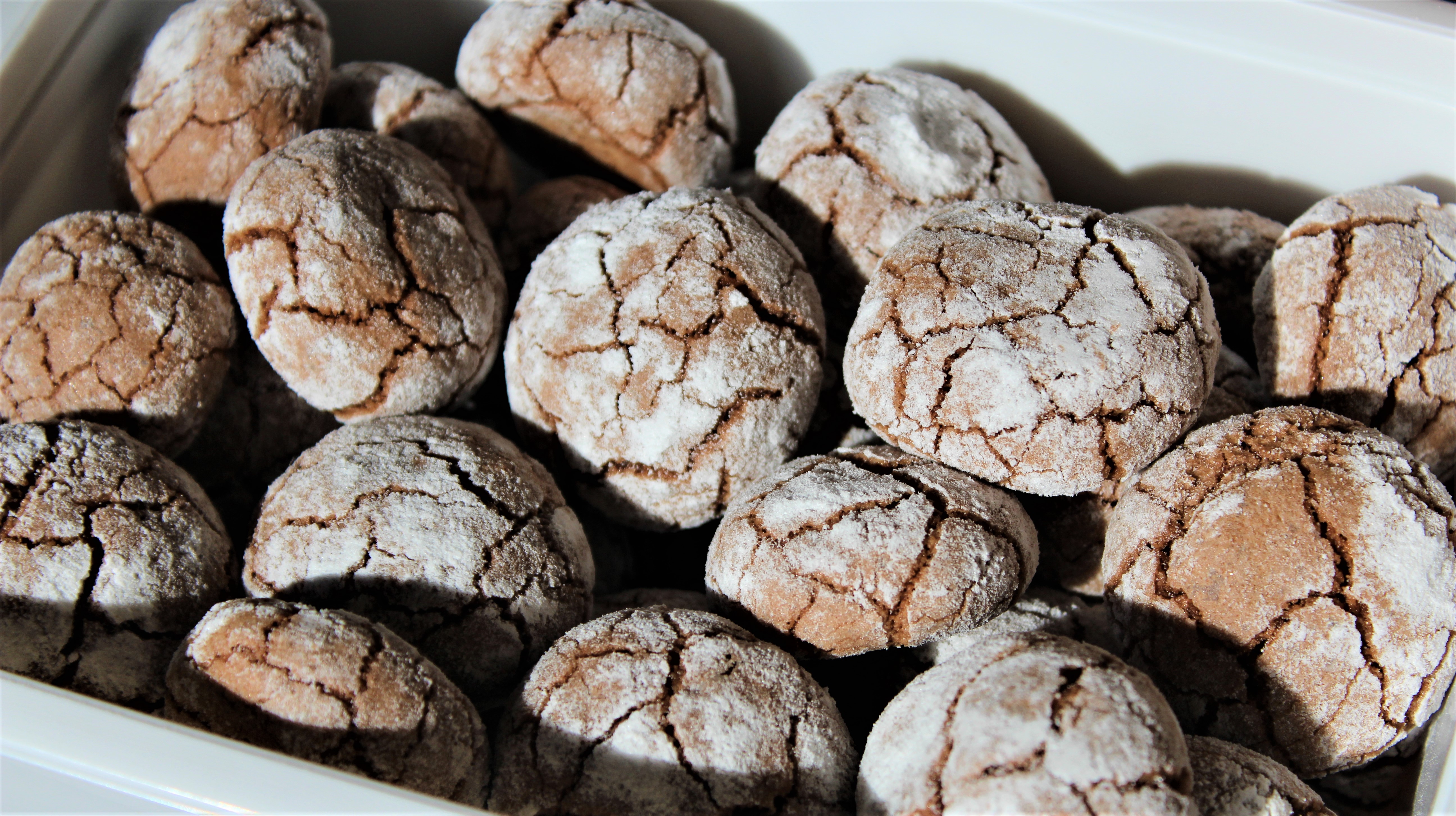 Craquelés à l’Amande et au Chocolat