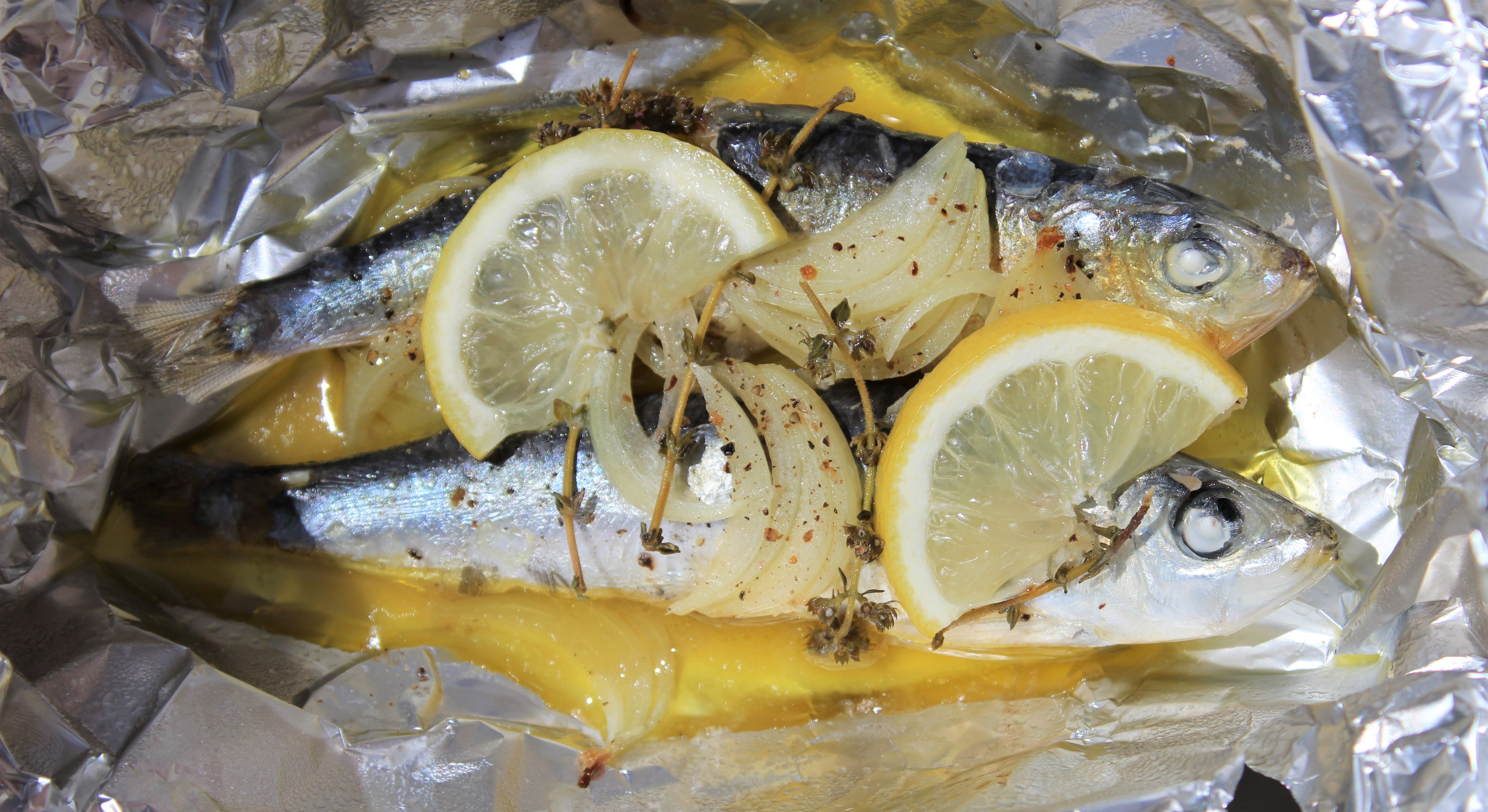 Sardines en Papillote