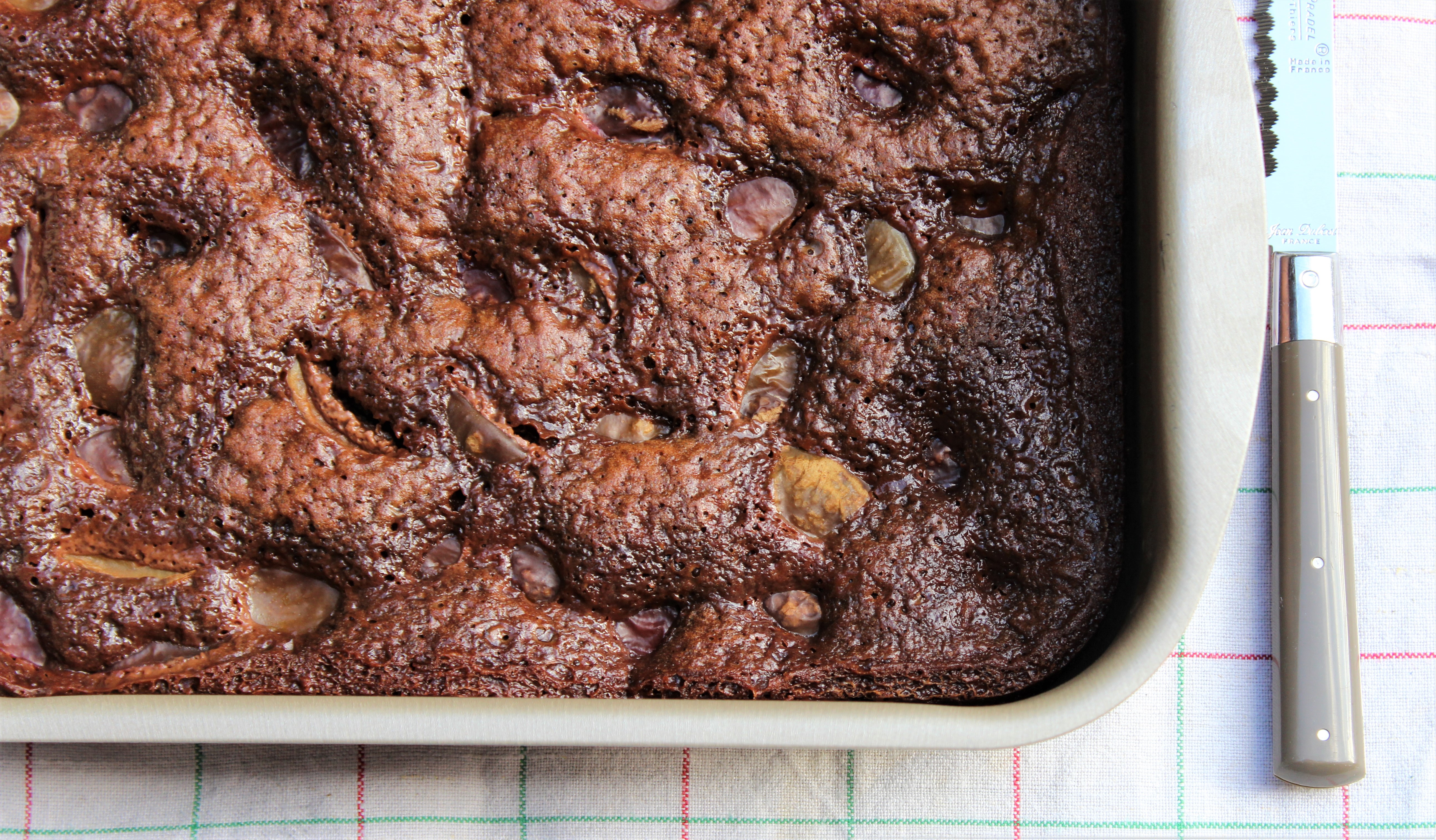 Moelleux au Chocolat et aux Prunes