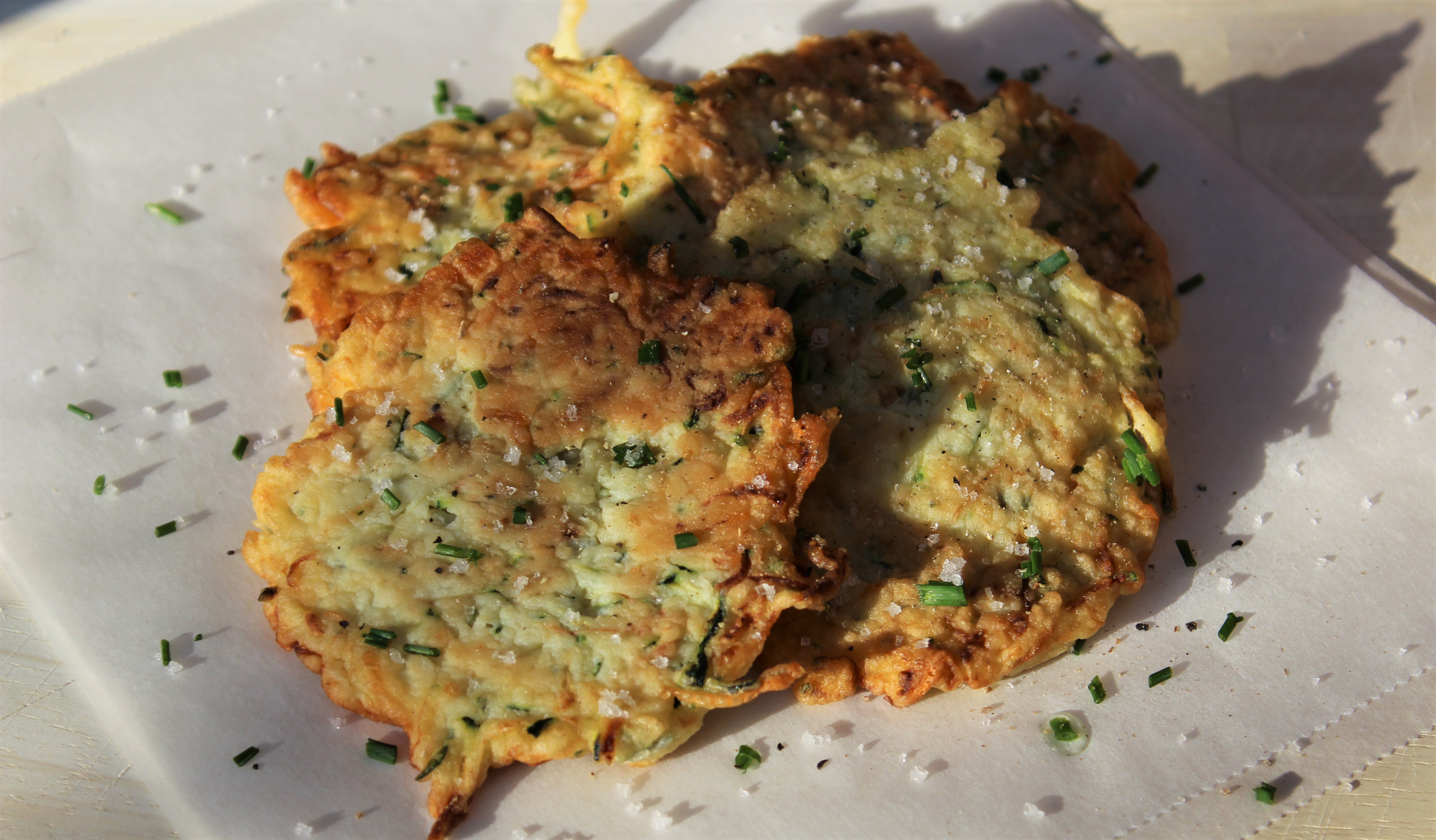 Galettes de Courgettes Râpées