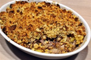 Délicimô ! - Recette Crumble de Porc aux Pommes - www.delicimo.fr