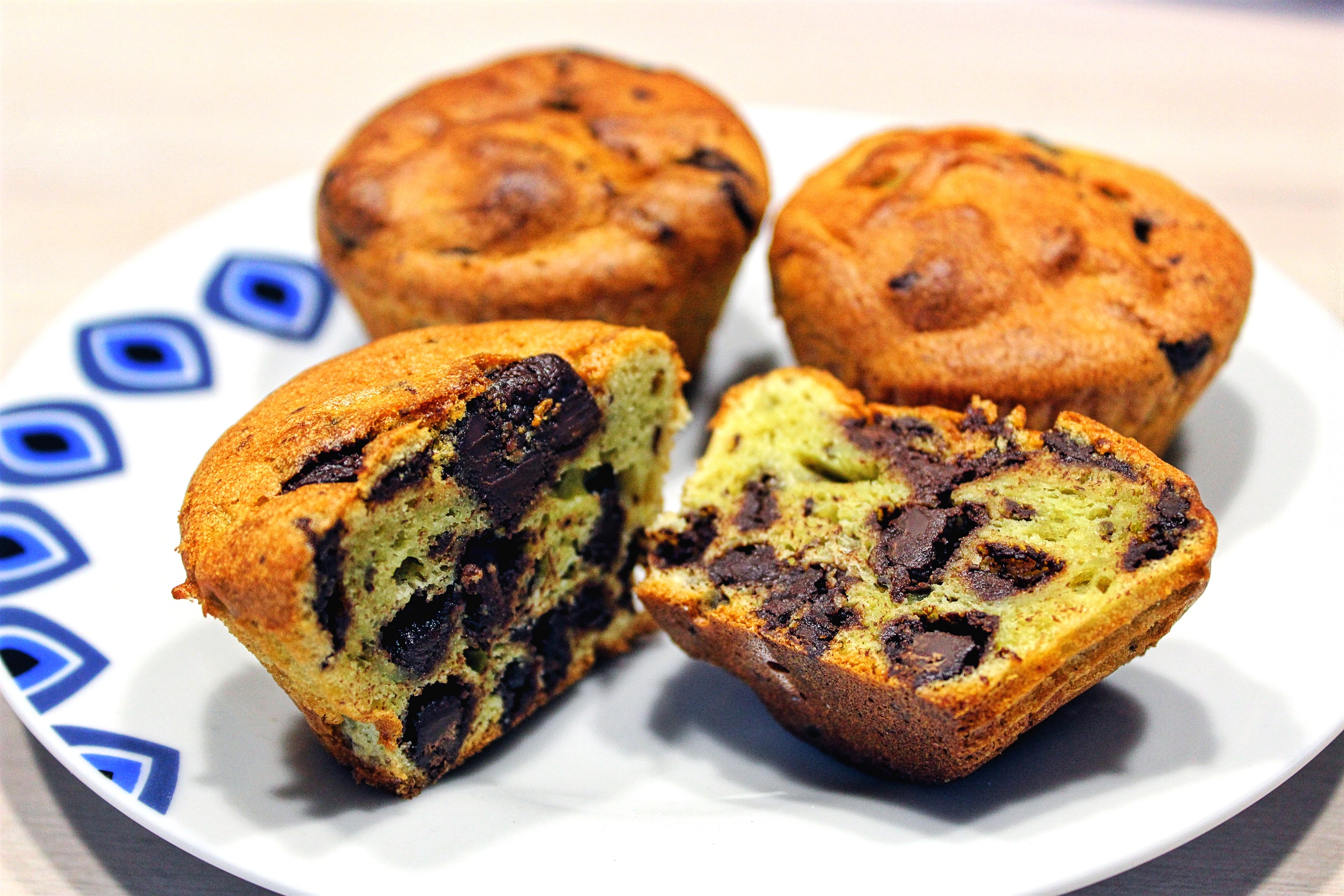 Muffins Express à l’Avocat et au Chocolat