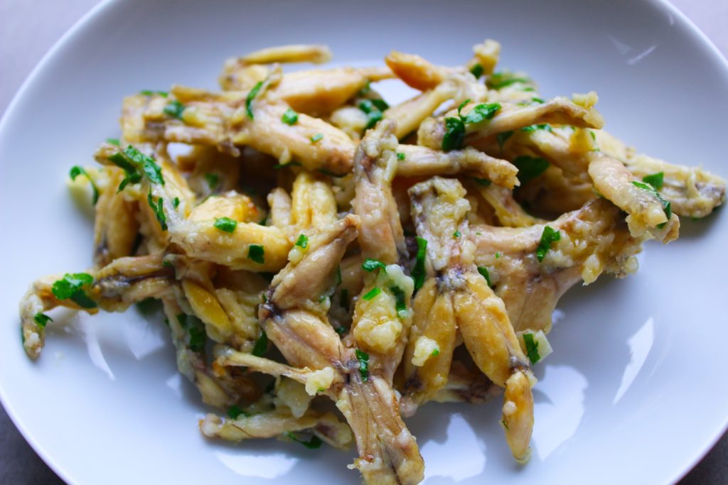 Délicimô ! Recette des Cuisses de Grenouille en Persillade de ma GrandMère Recette