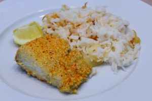 Délicimô ! - Recette du Dos de Cabillaud Poisson Pané au Crumble Citronné- www.delicimo.fr