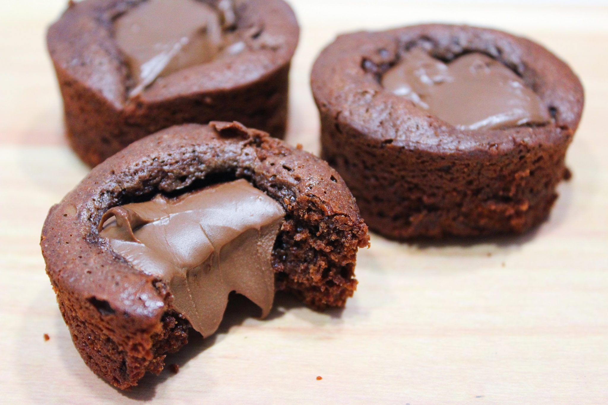 Moelleux au Chocolat, Cœur Fondant au Nutella