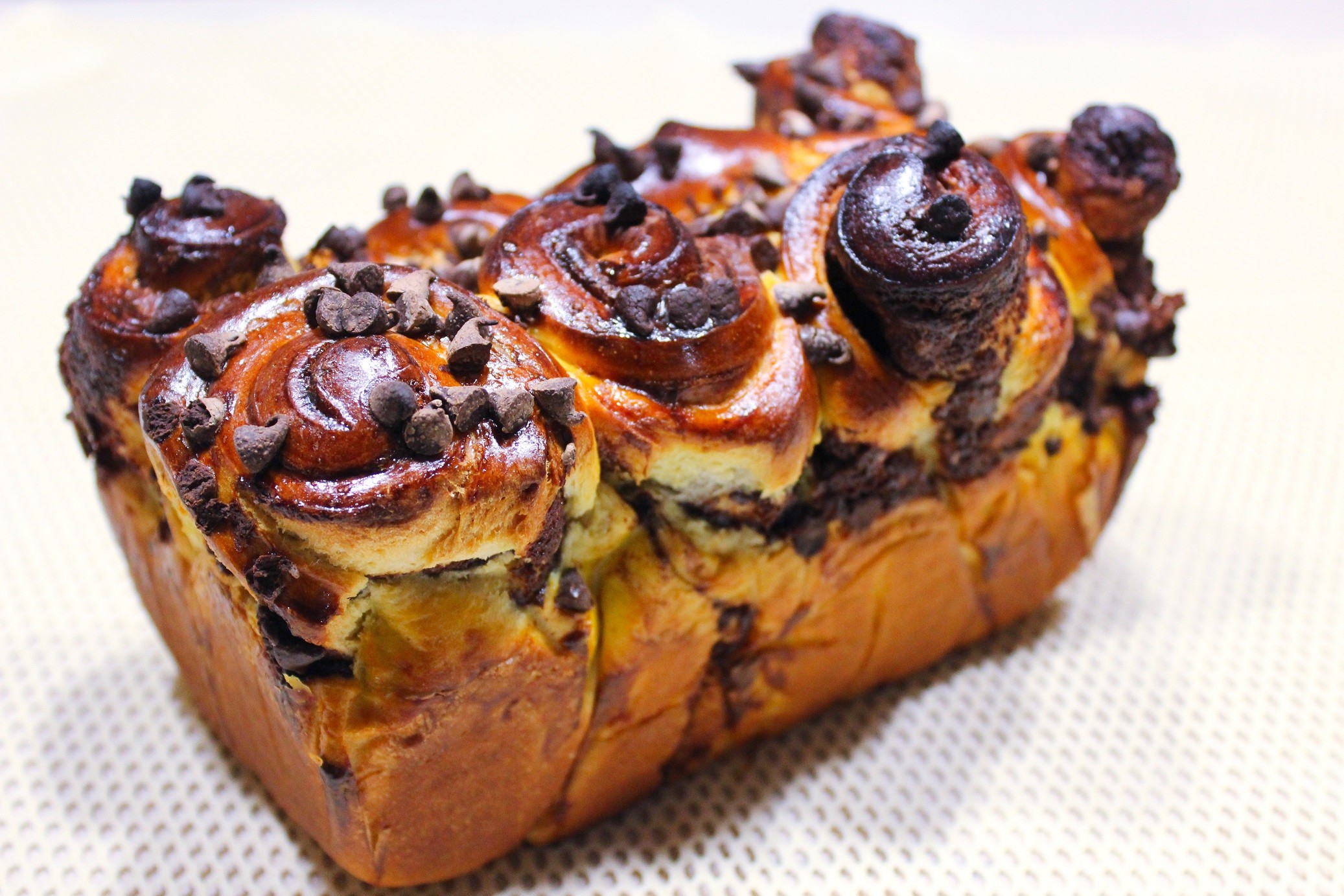 Brioche Roulée au Chocolat