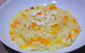 Délicimô ! - Recette de l’Authentique et Traditionnel Risotto aux Petits Légumes Carottes, Courgettes et Crottins de Chèvre – Fait Maison - Pas à pas - Etape par étape - Yannick Rolland - www.delicimo.fr