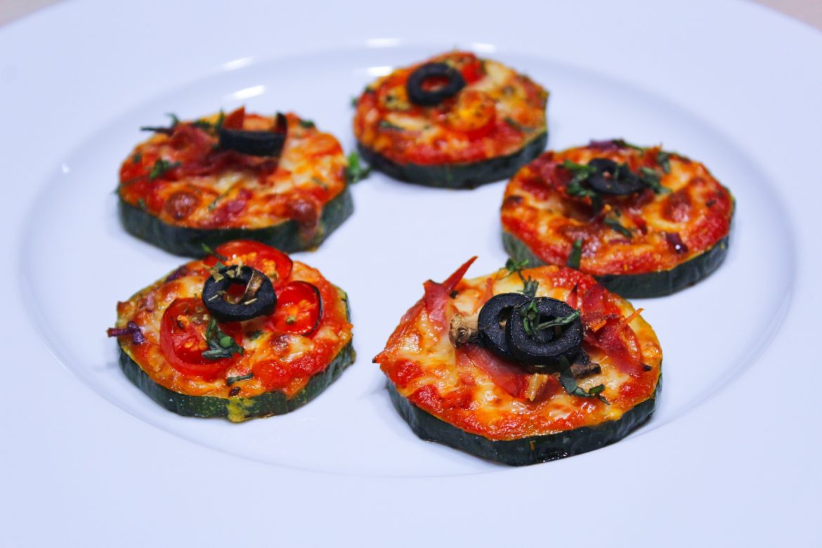 Rondelles de Courgette façon Mini Pizza