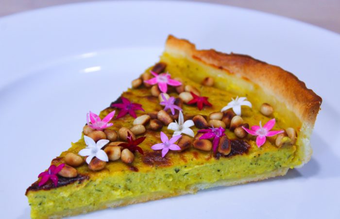 Délicimô ! - Recette de l'Authentique et Traditionnelle Tarte aux Courgettes du Jardin et Ail Rose de Lautrec - Tarn - Label Rouge - IGP Sud de France – Fait Maison - Pas à pas - Etape par étape - Yannick Rolland - www.delicimo.fr