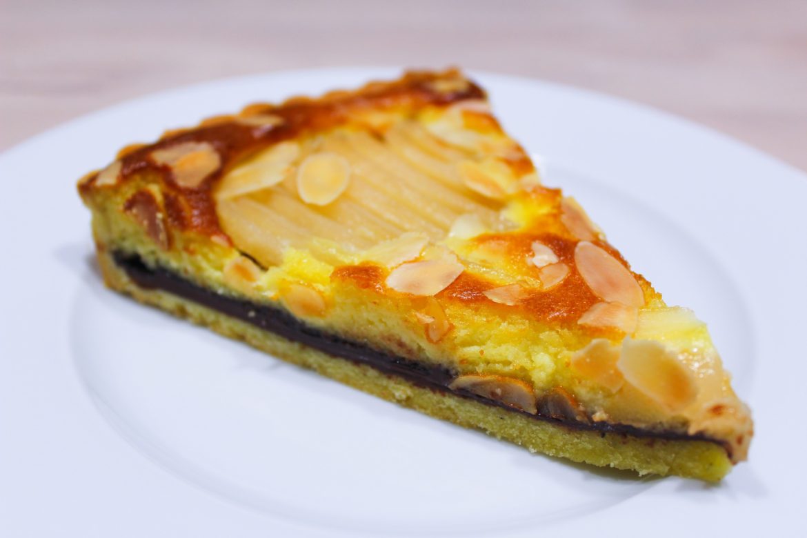 Tarte Poire Amande et Chocolat