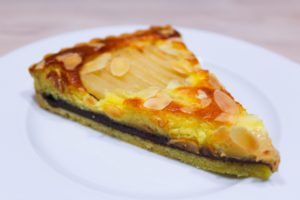 Délicimô ! - Recette de l'Authentique et Traditionnelle Tarte Poire Chocolat Amande - Fait Maison – Pas à pas - Etape par étape - Yannick Rolland - www.delicimo.fr